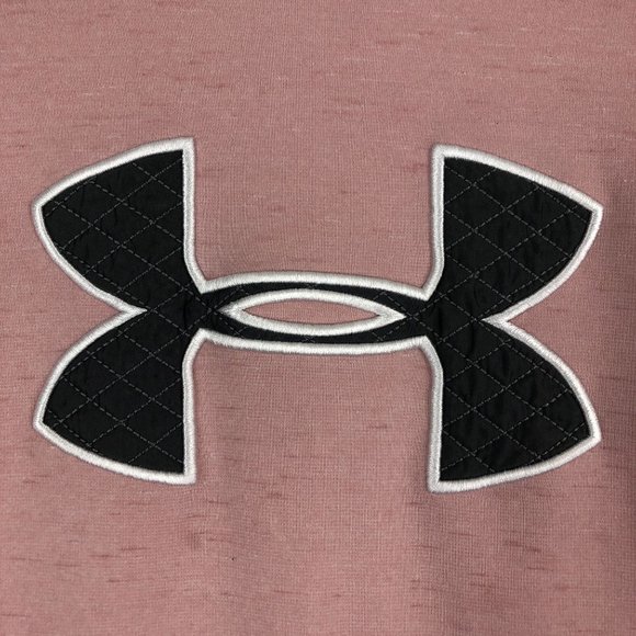Under Armour Women's Size Small ColdGear Loose Fit Pink Fleece Lined Hoodie - Picture 3 of 9